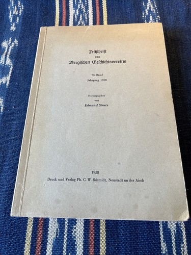 Zeitschrift des bergischen - des,