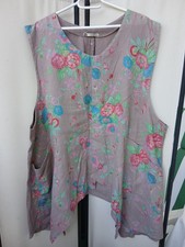 Tunika Bluse Oberteil zipfelig