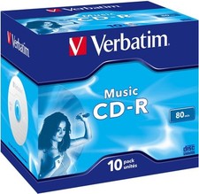 20 Verbatim CD-R 80Min AUDIO