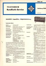 TELEFUNKEN Rundfunk-Service Salzburg 2384, Musikschrank 1962/63