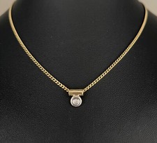 SOLITÄR BRILLANTCOLLIER  0,05