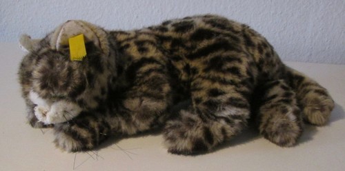 Liegende steiff katze minou - liegende,