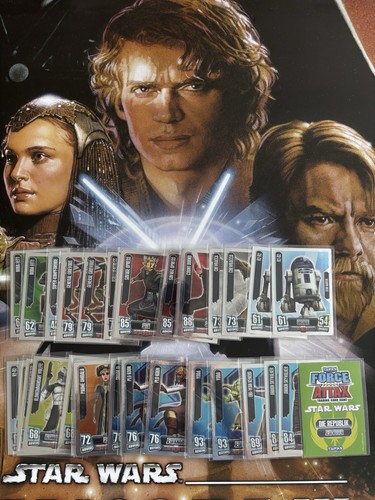 Star wars force - star, attax