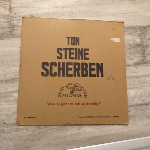 Ton steine scherben - /, warum