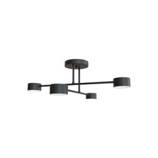 Deckenleuchte Modus 4 Stahl