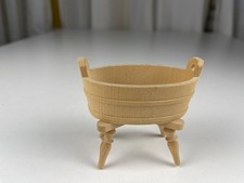 Holz  Figur Waschzuber 7 x 8 x