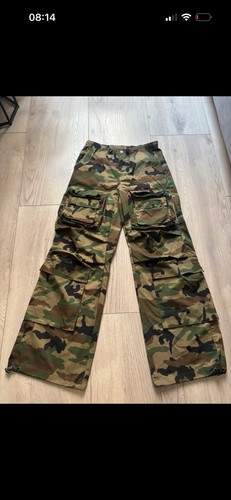 Vintage camouflage hose mit - vintage,