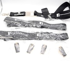 Guinness Lot Konvolut Pin Anstecknadel Bierglas Schlüsselband Bieröffner Merch
