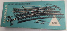 Märklin 5207 Doppelte Kreuzungsweiche, In OVP, Metall