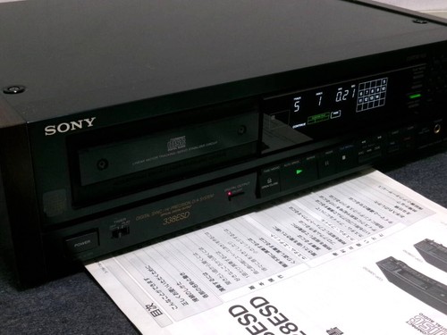 Sony cdp 338esd compact disc - sony, cdp-338esd