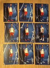 9 Autogrammkarten Hamburger SV