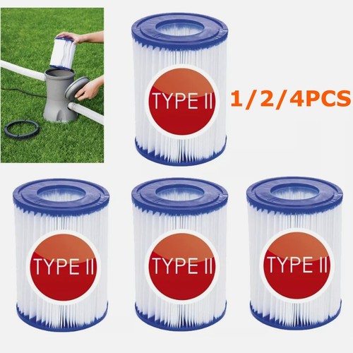 4x poolfilterkartusche - 1/2/4x,
