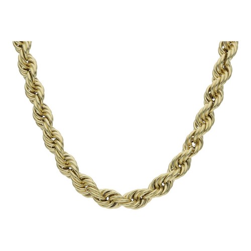 Kordelkette gold 585 - kordelkette,