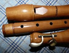 Th. Mollenhauer Alt-Blockflöte! SET! Sehr schön! Klappe, deut. Griffw.,!
