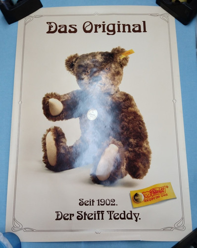 Plakat poster original steiff - original,
