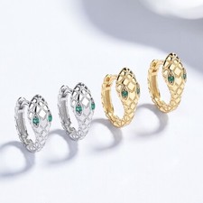 Silber 925 Elegante Creolen