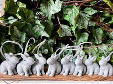 8  x Osterhase Hasen Figur