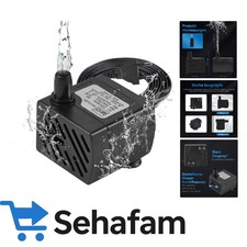 Edelstahl Aquarium Pumpe 3W