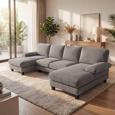 Sofa 4 Sitzer，Wohnlandschaft
