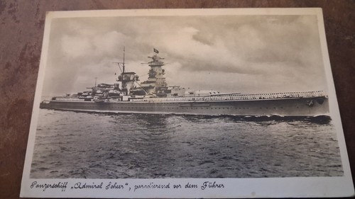 Panzerschiff admiral - ak,