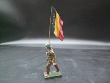 Soldat mit Belgischer Fahne (