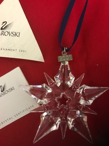 Swarovski weihnachtsstern 2001 - weihnachtsstern,