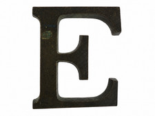 Messing buchstabe vintage - messing,