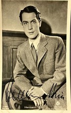 Autogramm Hermann BRIX  Schauspieler Österreich TITANIC 1982 † ROSS A 3337/1 xyz