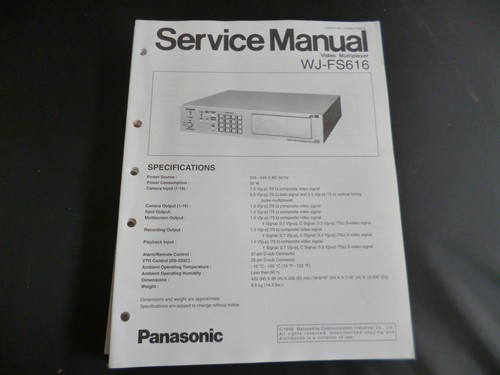 Original service manual - original,