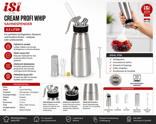 Isi cream profi whip 5l - cream,