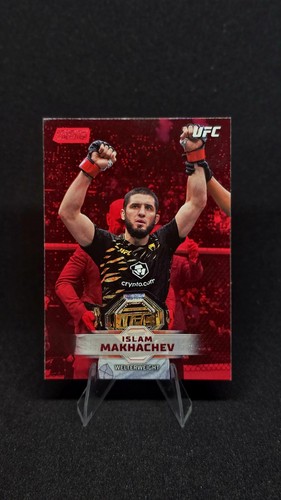 Islam makhachev red topps - -,