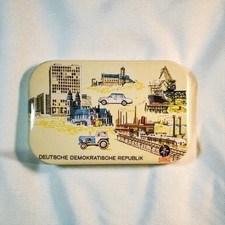 Magnet DDR Landkarte Städte