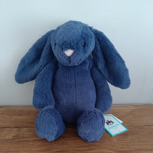 Jellycat small bashful navy - jellycat,