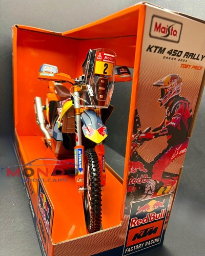 Maisto ktm 450 - 1:6, red