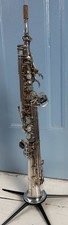 Selmer Sopransaxophon Serie III versilbert. Easy blowing, warmer Klang