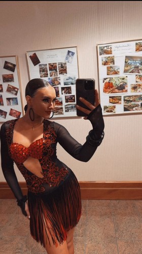 Damen latein tanzkleid - latein,