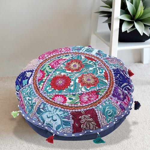 Vintage bodenkissen poufbezug - vintage,