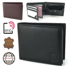 Geldbörse RFID Herren Echt