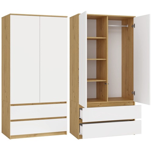 Kleiderschrank malwa 90 - malwa, ss-90