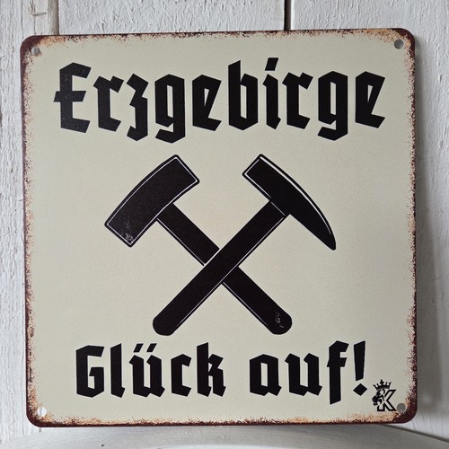 Erzgebirge glück auf bergmann - glück,