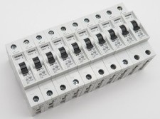10x Sicherungsautomat SIEMENS 5SX2110-6 Leitungsschutzschalter MCB B10 10A 6kA