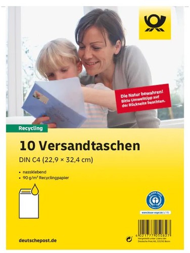 Deutsche post versandtasche - post,