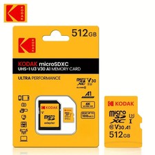 KODAK Micro SD Karte 256GB 512GB Klasse 10 U3 4K High-Speed Speicherkarte ??