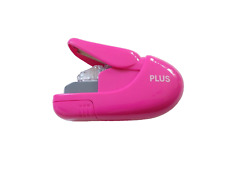 PLUS JAPAN klammerloses Heftgerät 31148 pink bis 5 Blatt Klammerlos