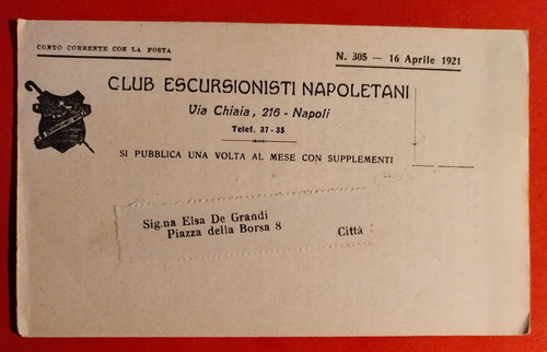 Postkarte club wanderer - postkarte,