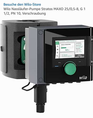 Wilo nassläufer pumpe stratos - wilo, nassläufer-pumpe