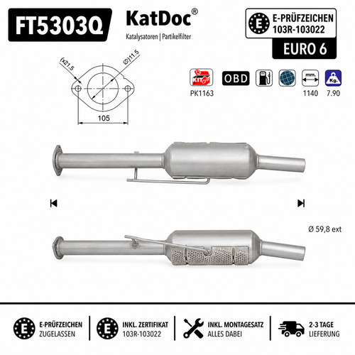 Dpf partikelfilter ford - ✅,