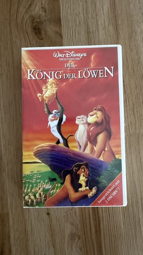 Vhs videokassette der könig - videokassette,