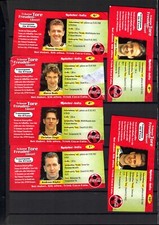 Coca Cola Etiketten "Fußball