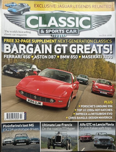 Classic sports car magazine - &,